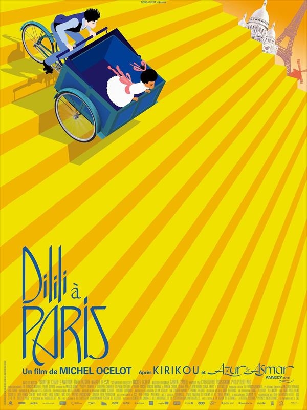 Dilili à Paris, affiche