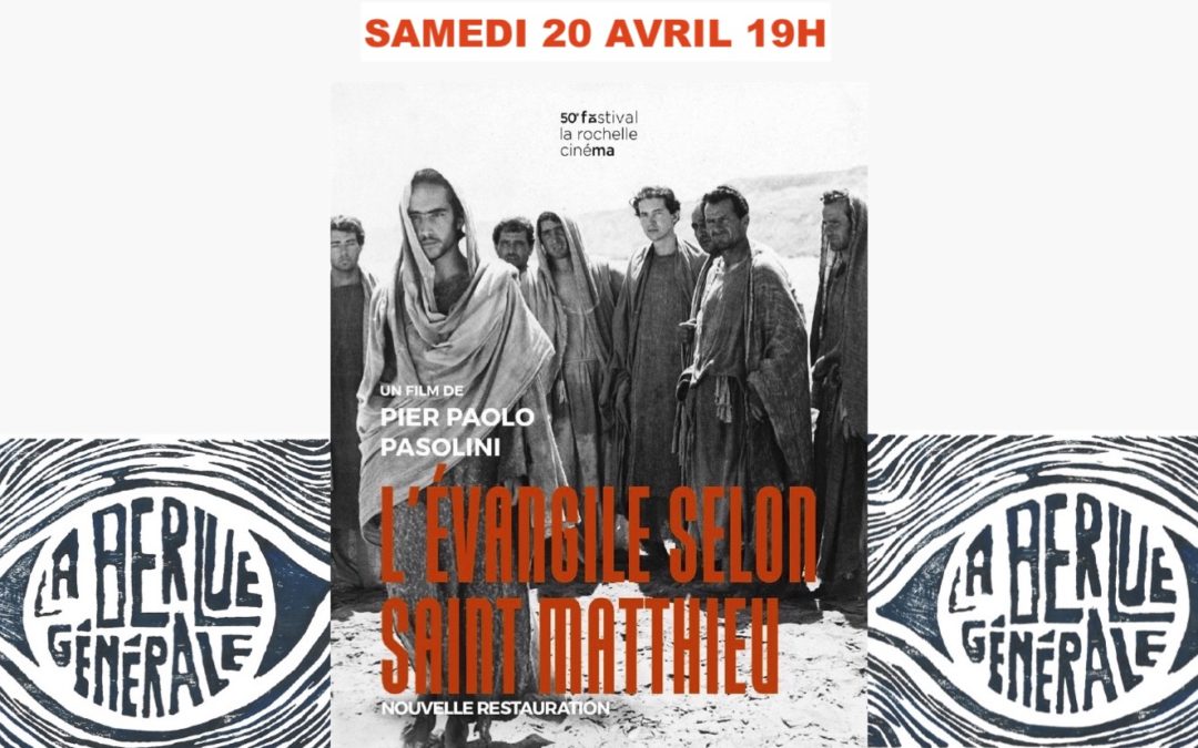Cycle ‘ La Berlue Générale’ L’ÉVANGILE SELON SAINT MATTHIEU