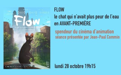 FLOW, le chat qui n’avait plus peur de l’eau, en avant-première