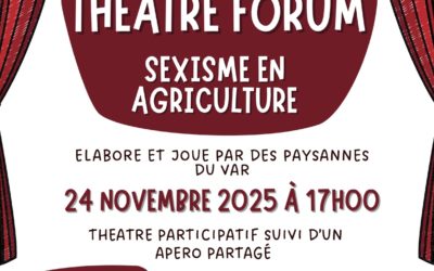 THÉÂTRE FORUM – SEXISME EN AGRICULTURE